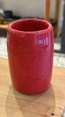 Kırmızı Mini Vazo