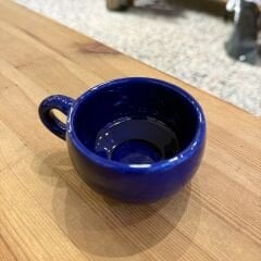 Kobalt Mavi Kahve Bardağı