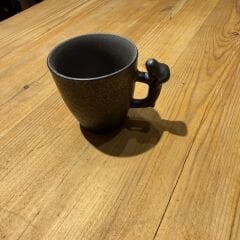 Figür Kulplu Kahve Fincanı