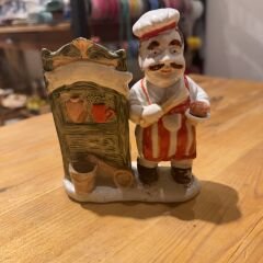 Aşçı Figürlü Seramik Kalemlik