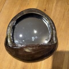 Oval Formda Seramik Ayna