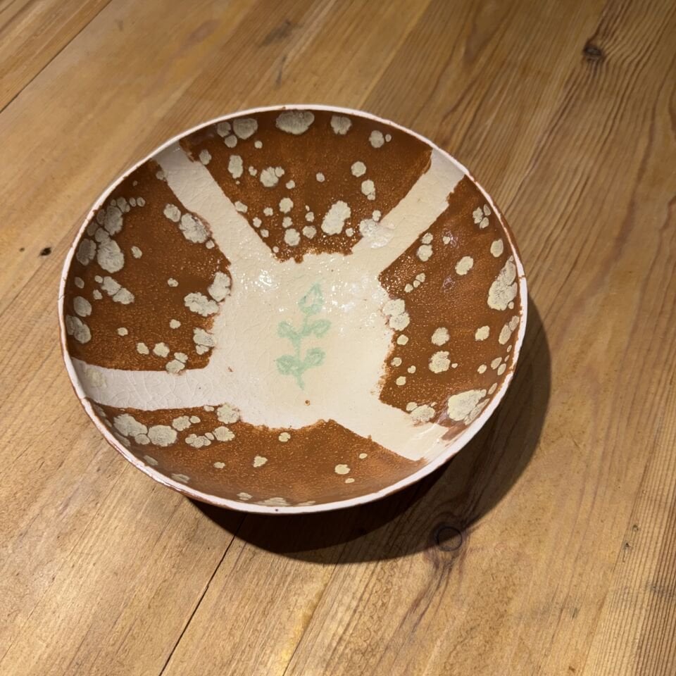 Desenli Seramik Kase