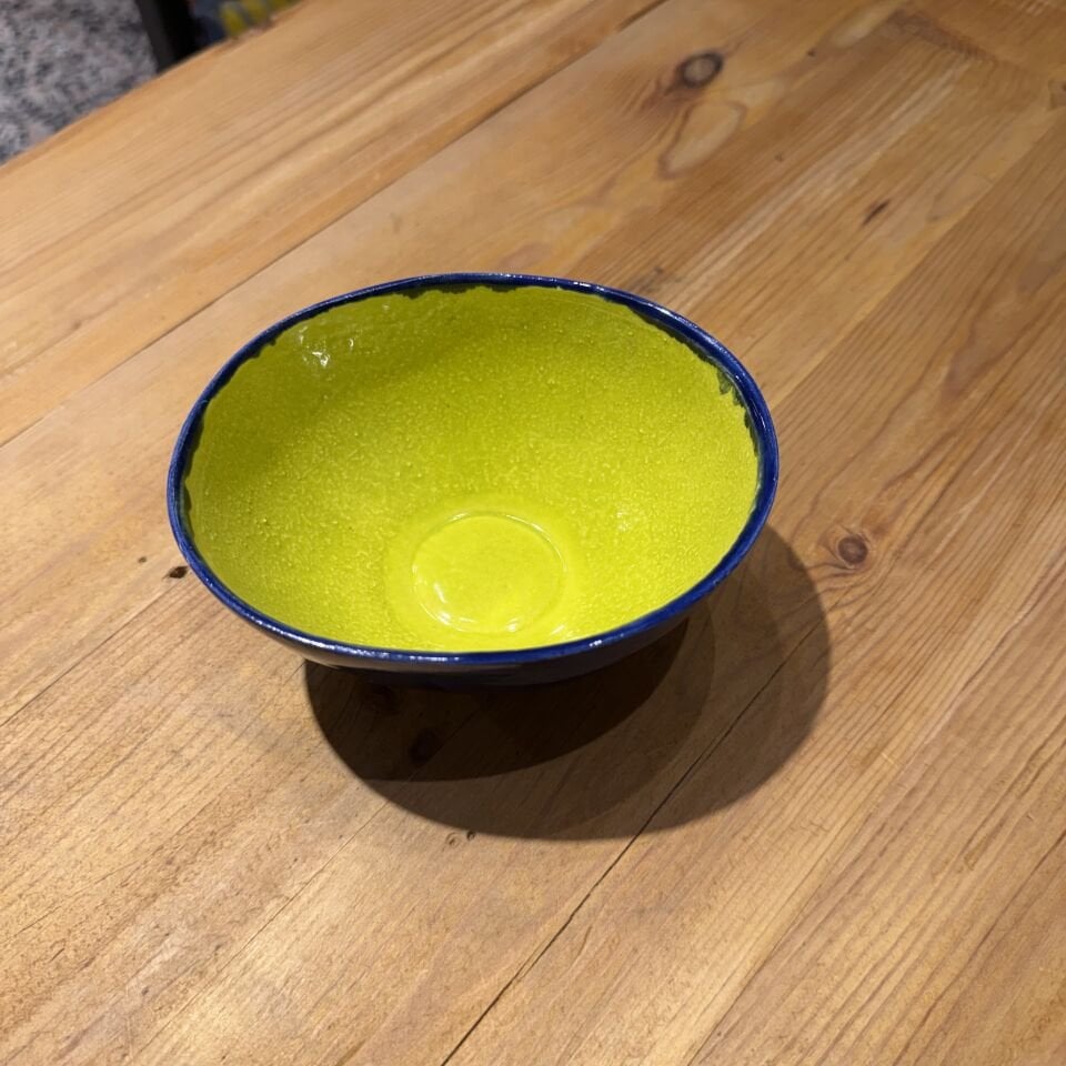 Çok Renkli Seramik Kase