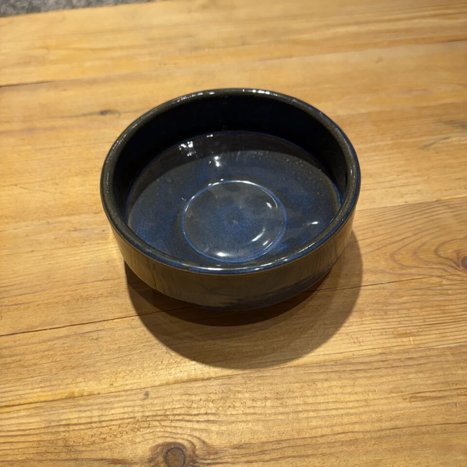 Gece Mavisi Seramik Kase