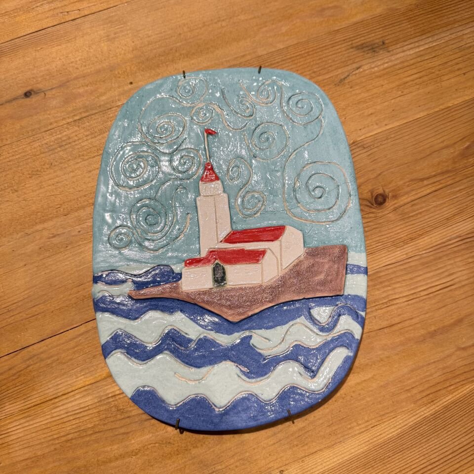 Seramik Kız Kulesi Duvar Panosu