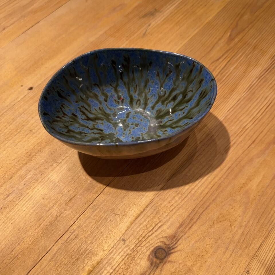 Organik Formlu Seramik Kase