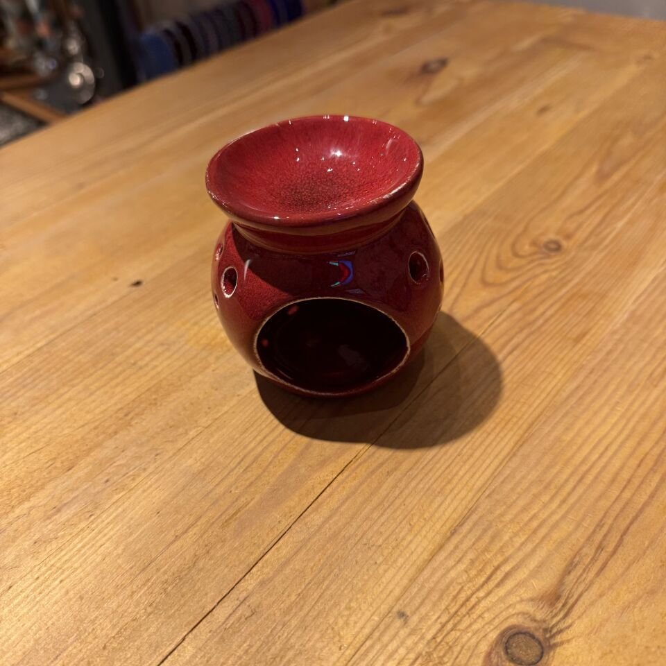 Çoklu Delik Detaylı Seramik Buhurdanlık