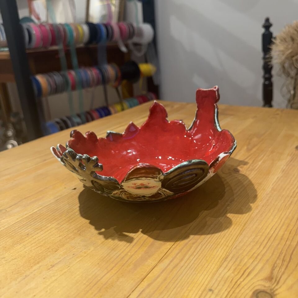 Yılbaşı Özel Tasarım Çok Figürlü Seramik Obje