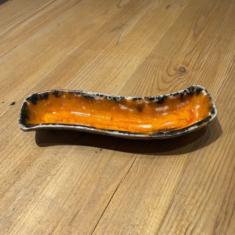 Çok Renkli Kavisli Seramik Zeytinlik