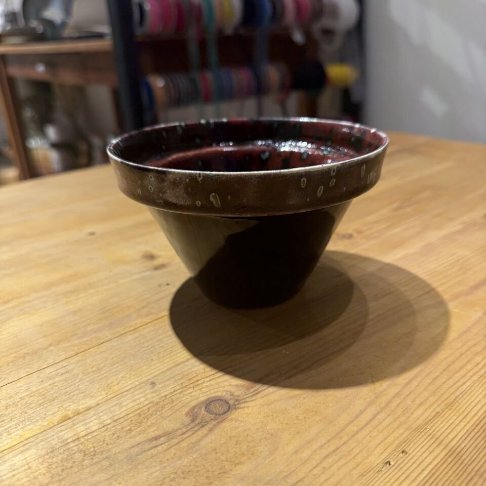 Benekli Seramik Obje