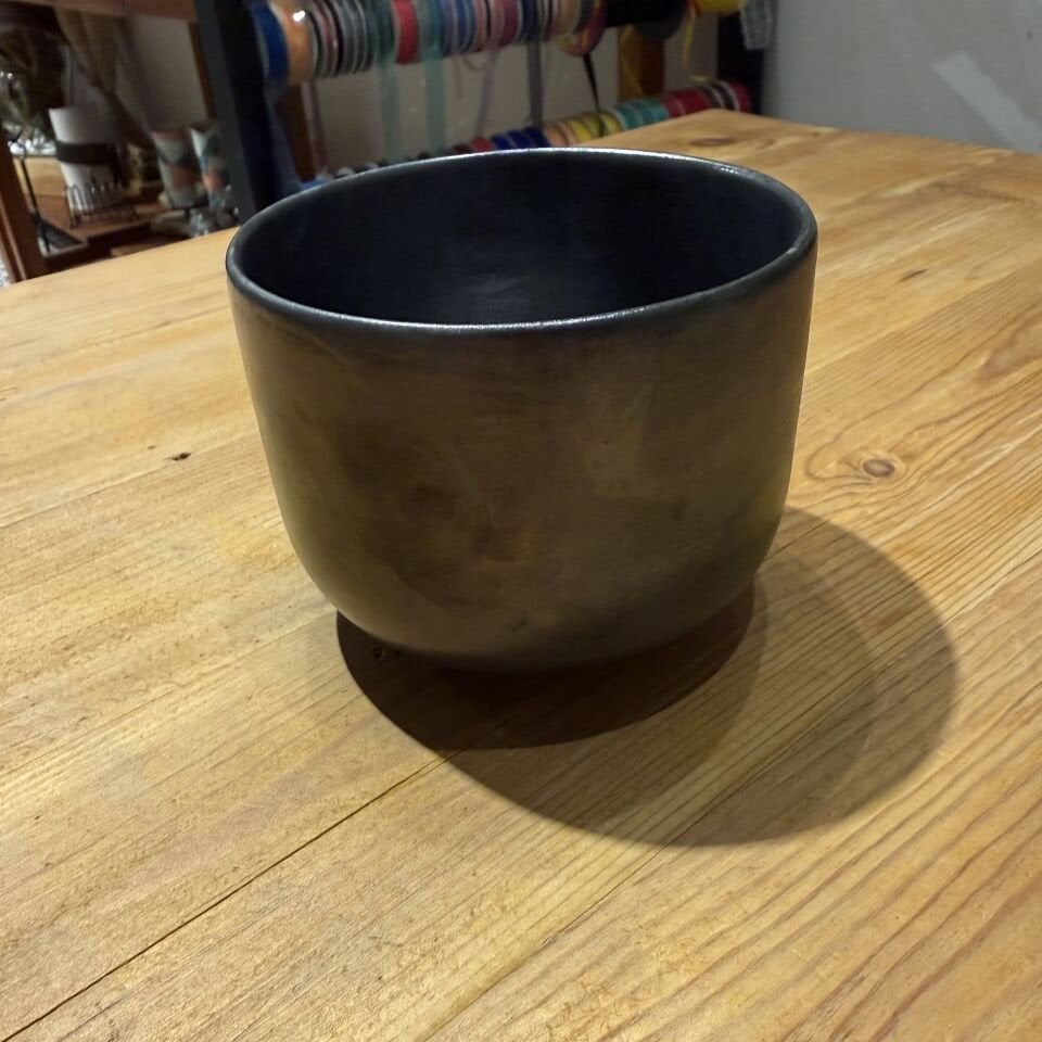 Mat Siyah Seramik Kase