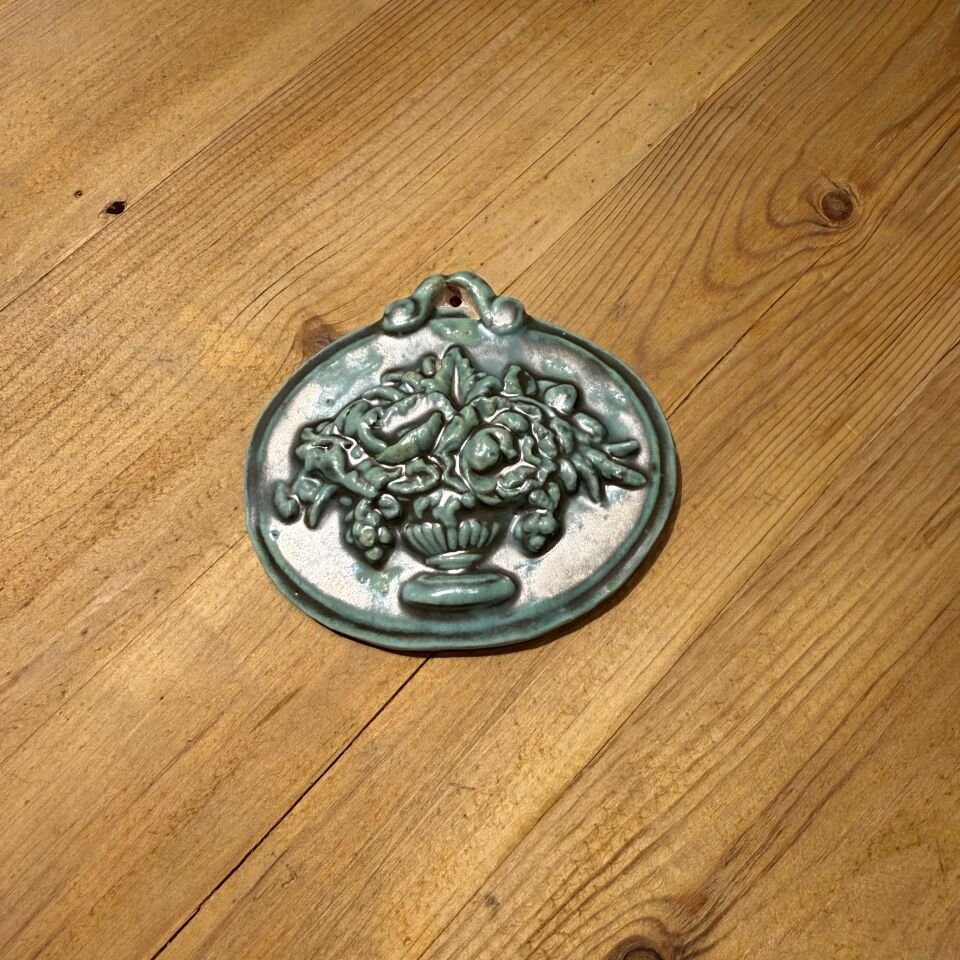 Çiçek Desenli Mini Duvar Objesi