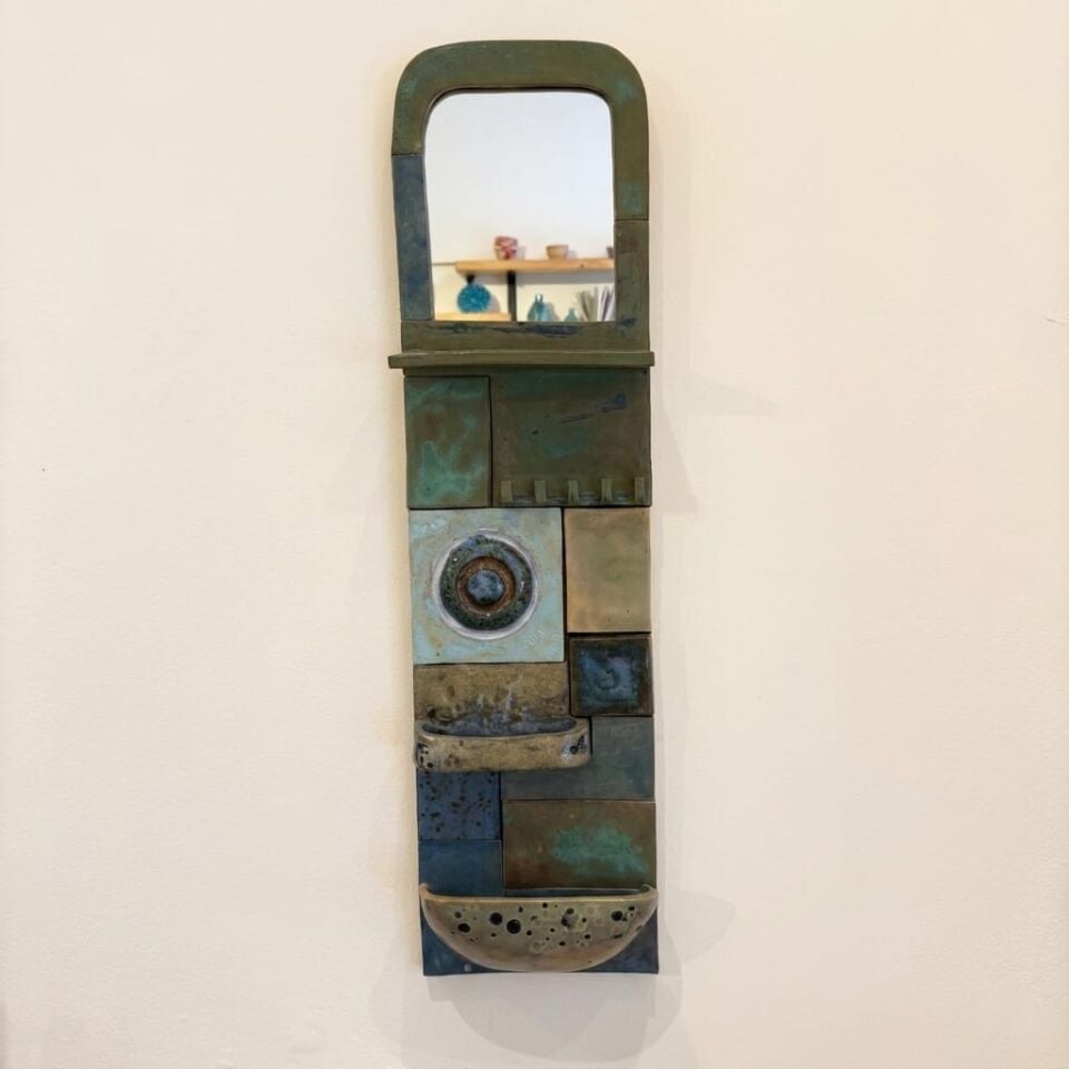 Çok Amaçlı Seramik Duvar Aynası