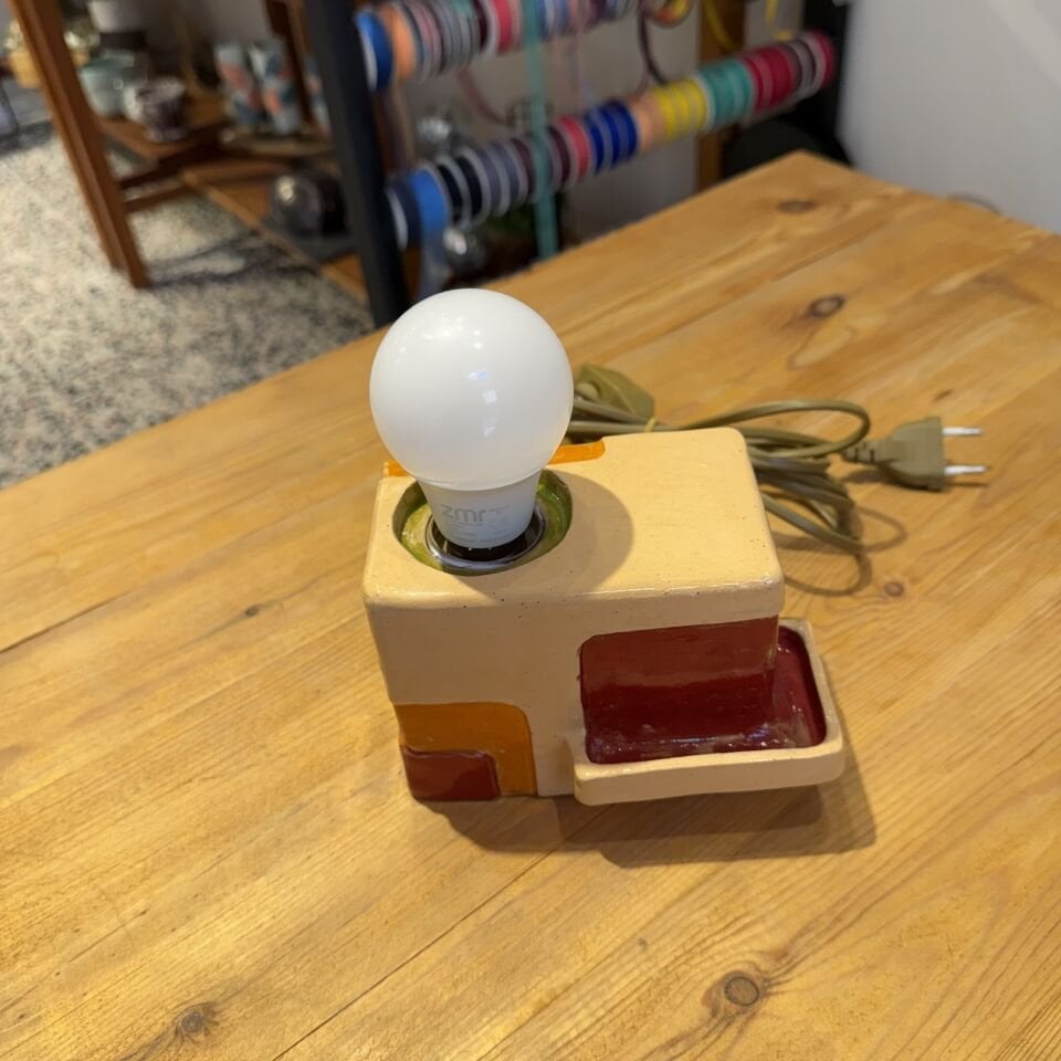 Dekoratif Seramik Masa Lambası