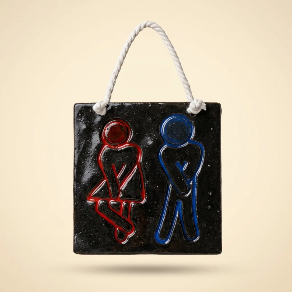 Stoneware Tuvalet Tabelası